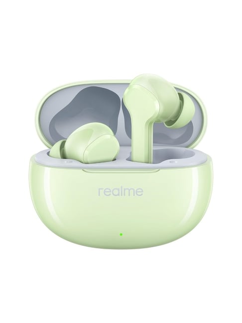 Realme Buds T110 In Ear Earbuds with Ai Enc & Upto 38H of Playback (Country Green, True Wireless)