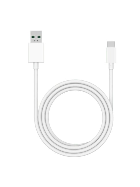 Buy Realme USB-A to Type-C SUPERVOOC Cable (White) Online At Best