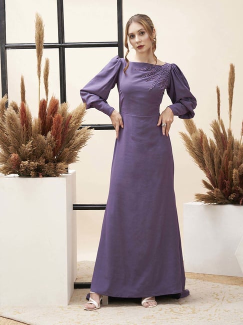 strapless open back dress ZITA MAXI DRESS