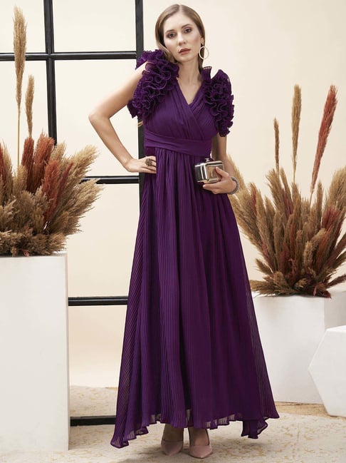 MISH Purple Maxi Dress