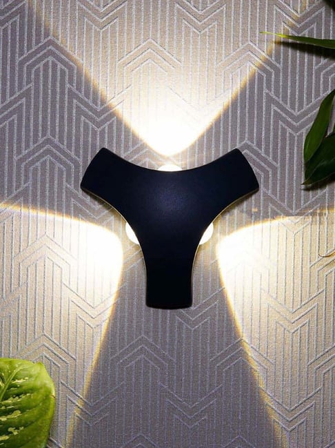 Kapoor Lamp Shades Aluminium Metre Three Sides Outdoor Led Wall Light