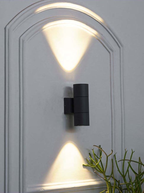Kapoor Lamp Shades Aluminium Luga 2 Light Led Wall Sportlight