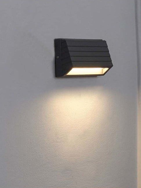 Kapoor Lamp Shades Metal & Acrylic Ethel Modern Rectangular Led Step Light