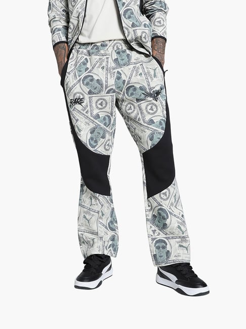 Puma Black Cotton Regular fit Melo Bucks Dime Basketball Pants-picture-33