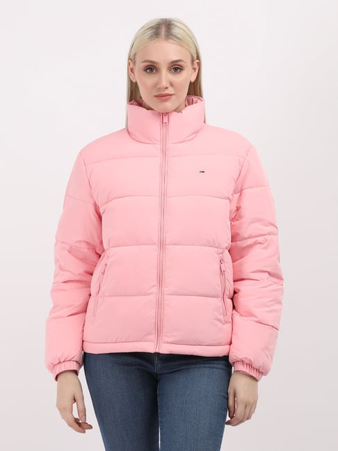 TOMMY HILFIGER Pink Regular Fit Puffer Jacket-picture-43