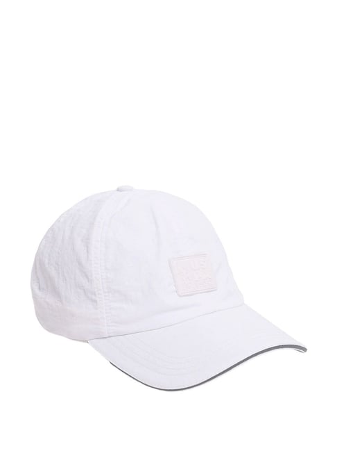 Polo White Nylon Baseball Cap