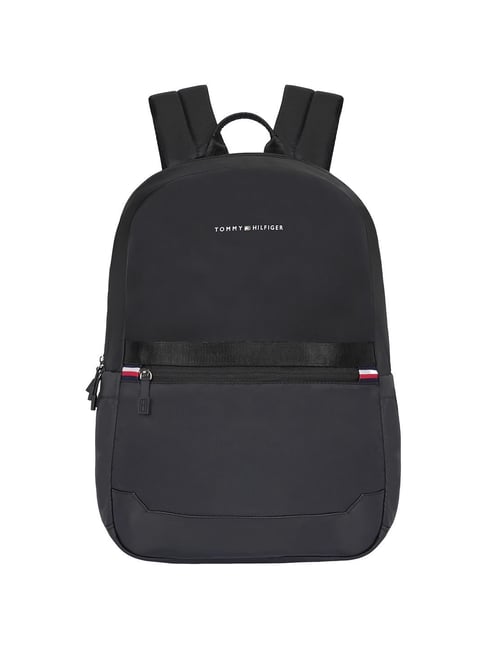 TOMMY HILFIGER Urbana 17 Black Laptop Backpack