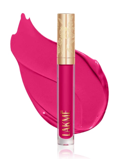 Lakme Rouge Bloom Matte Lip Liquid Daring Dahlia - 3.5 ml-image-15