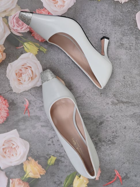 Ronnie Grey Women's Grey Stiletto Pumps-picture-31