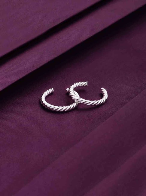 Kai Jewel Sterling Silver Simple Casual Toe Ring