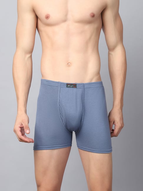 Vimal Jonney Multicolor Cotton comfort fit Trunks Pack of 2