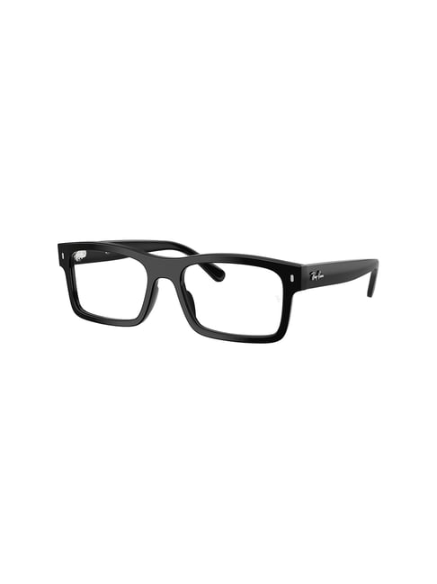 Ray-Ban Unisex Rectangular Black Frames - 0RX5435200054