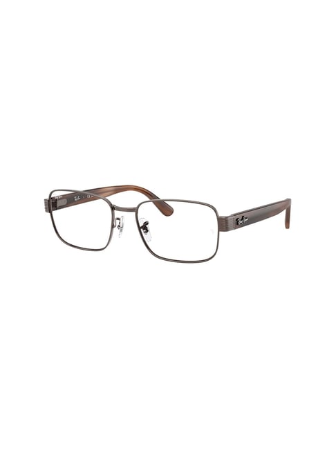 Buy Ray-Ban Tan Square Unisex Eye Frames at Best Price Tata CLiQ