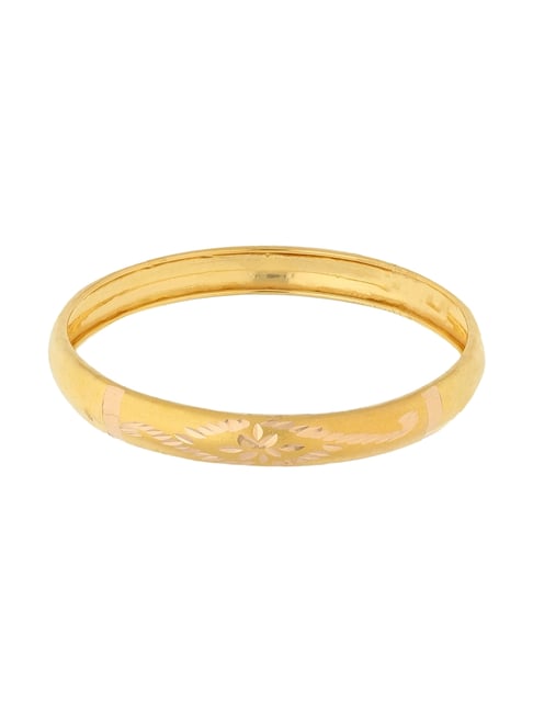 Malabar Gold and Diamonds 22K (916) BIS Hallmark Yellow Gold Bangle for Women
