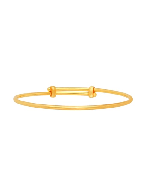 Malabar Gold and Diamonds 22K (916) BIS Hallmark Yellow Gold Bangle for Women