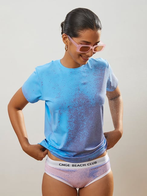 CMGE Blue Color Changing T-Shirt