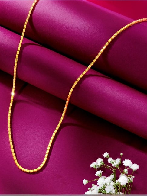 png jewellers P.N.Gadgil Jewellers Luxe Cascade Gold Chain For Men And Women-picture-28