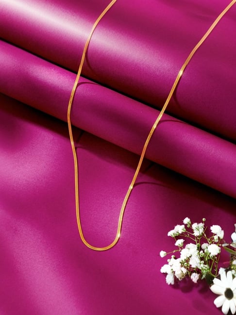 P.N.Gadgil Jewellers Gilded Union Gold Chain For Men And Women