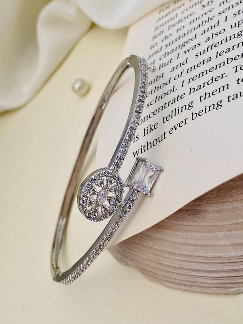 Abdesigns Elegant High Quality Silver Cz Bracelet-picture-20