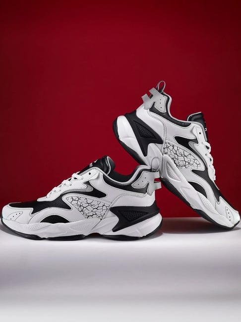 Duke Men's White & Black Running Shoes-picture-33