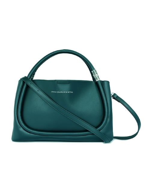 United Colors of Benetton Elle Forest Green Handbag