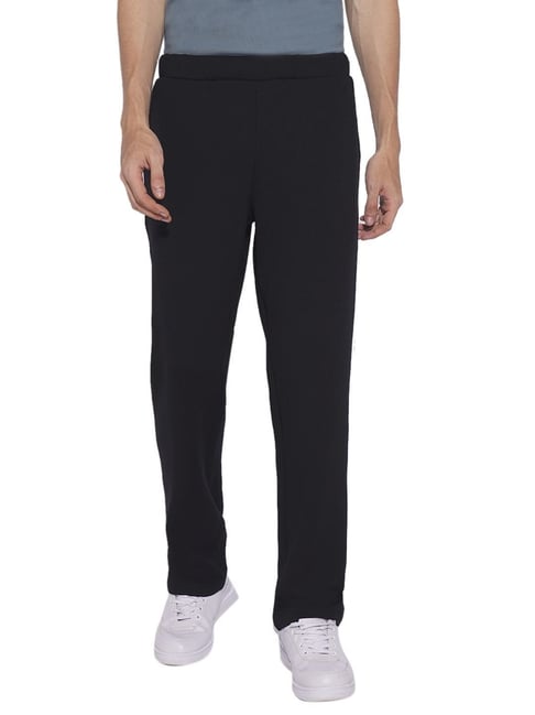 Selected Homme Black Regular Fit Trackpants