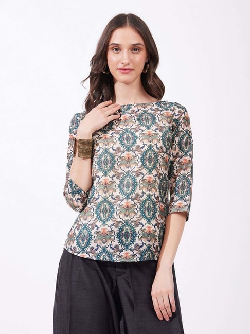 Fablestreet Multicolored Printed Top-picture-46