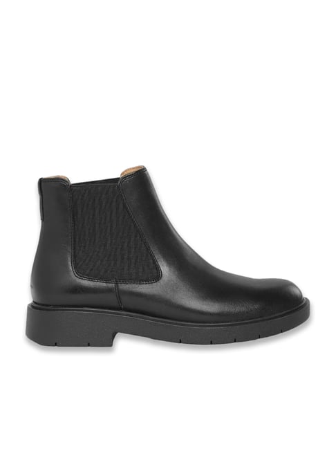 Geox Women's Spherica EC1 C Black Chelsea Boots-picture-32