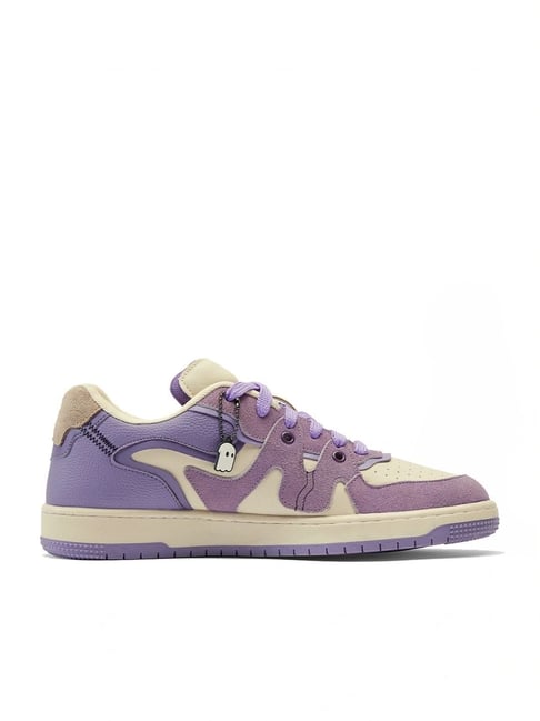 The Souled Store Men's Urban Blaze Purple Casual Sneakers