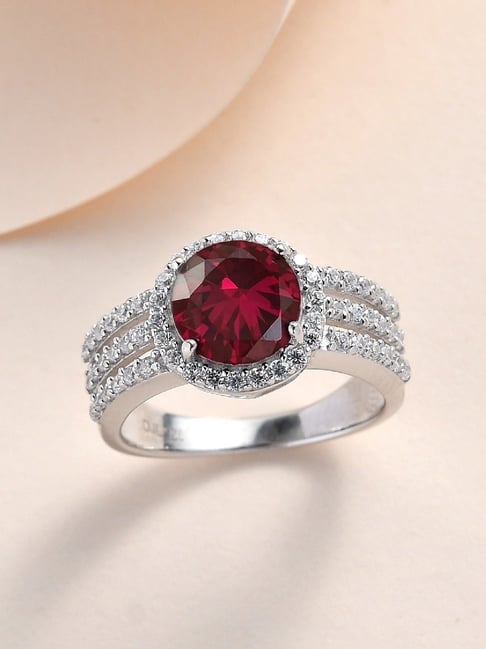 per carat real ruby ring price
