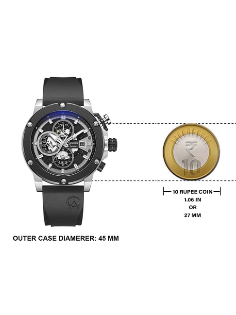 ALEXANDRE CHRISTIE 6491BCRTBBA Chronograph Watch for Men