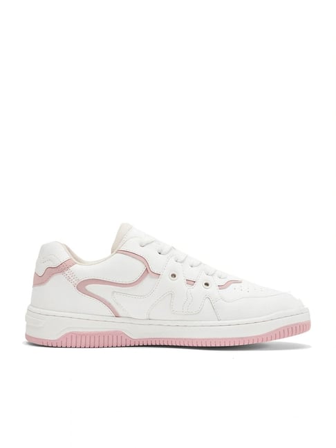 The Souled Store Women's Urban Blaze White Sneakers-picture-14