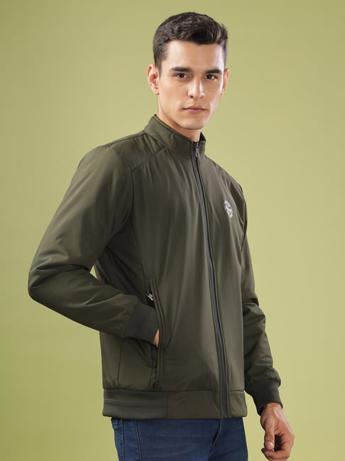 MILLET DOLENT JACKET オリーブ XL Dollar Olive Green Synthetic Regular Fit Casual Jacket