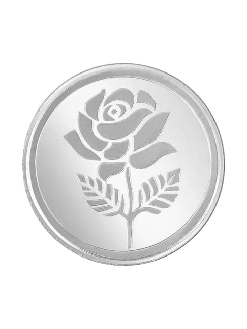 Malabar Gold and Diamonds Rose Plain 999 Silver 20g Silver Coin