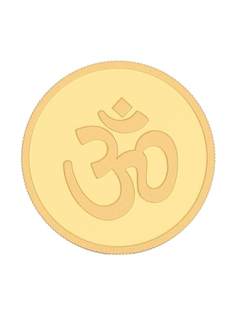 Kalyan Jewellers OHM 24k (999) 2gm Gold Coin