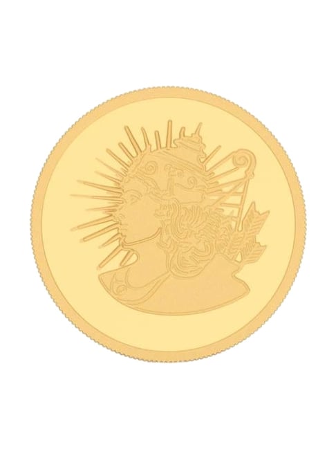 Kalyan Jewellers Shree Ram 24k (999) 2gm Gold Coin