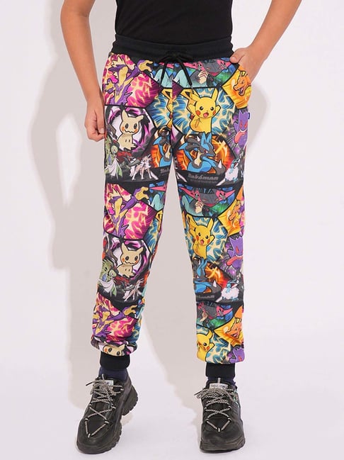 Jack & Jones Junior Boys Multicolor Printed Joggers-picture-47