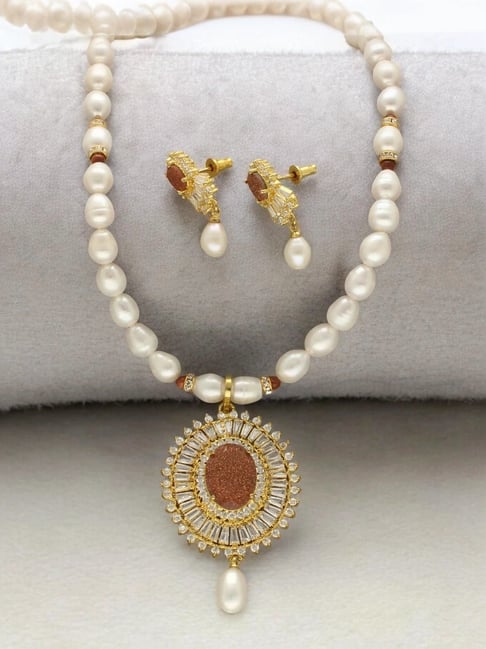 Jagdamba Pearls Snapdeal Pearl Jewellery Set Jagdamba Pearls