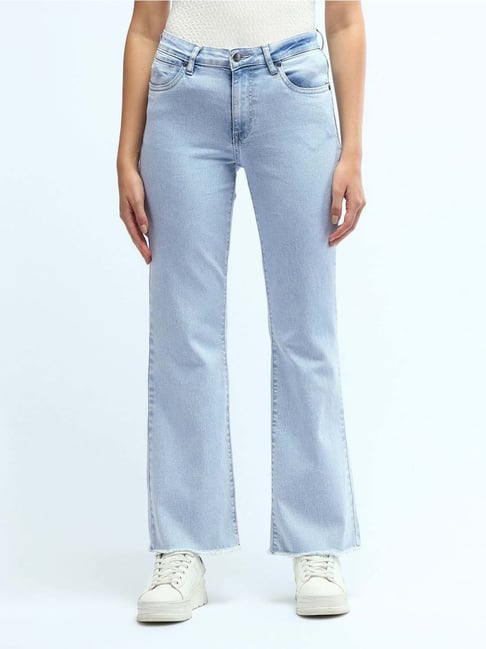 U.S. Polo Assn. Blue Cotton Mid Rise Jeans-picture-40