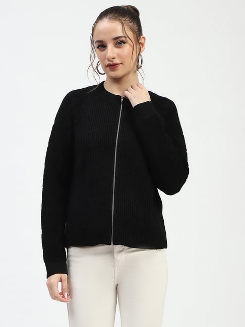 MADAME Black Regular Fit Sweater-picture-36