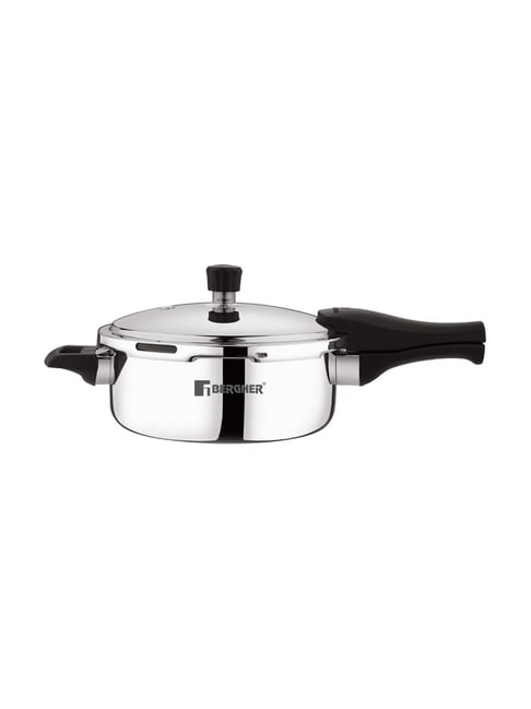 Bergner Trimax Triply Stainless Steel Pressure Cooker (Silver, 3.5 L)