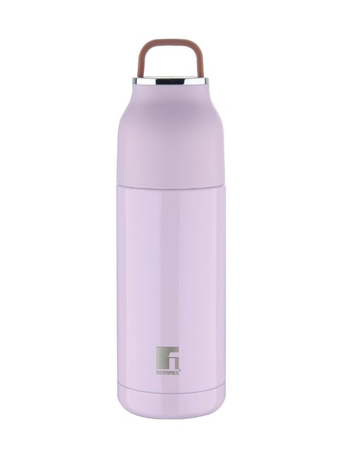 Bergner Purple Steel Flask with Vacuum Insulated (350 ml)