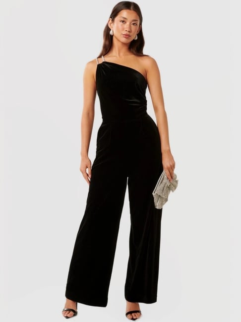 forever new Costanza Diamante Velvet Jumpsuit-picture-10