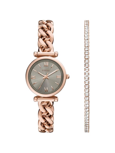 Fossil ES5378SET Carlie Analog Watch for Women With Bracelet-picture-41