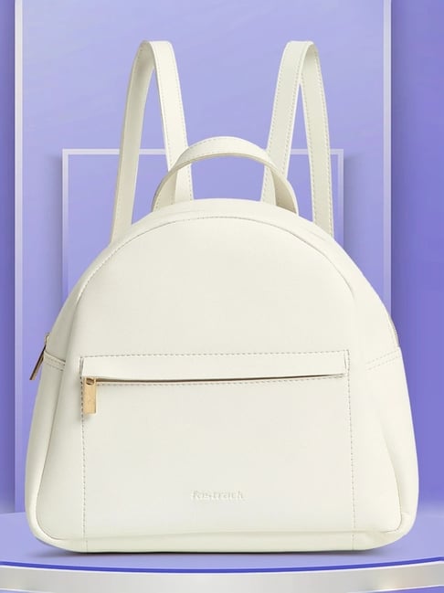 Fastrack MTO MTS newline 1 White PU Medium Backpack-picture-40