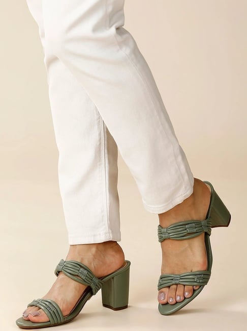 Inc.5 Women's Green Casual Sandals-picture-25