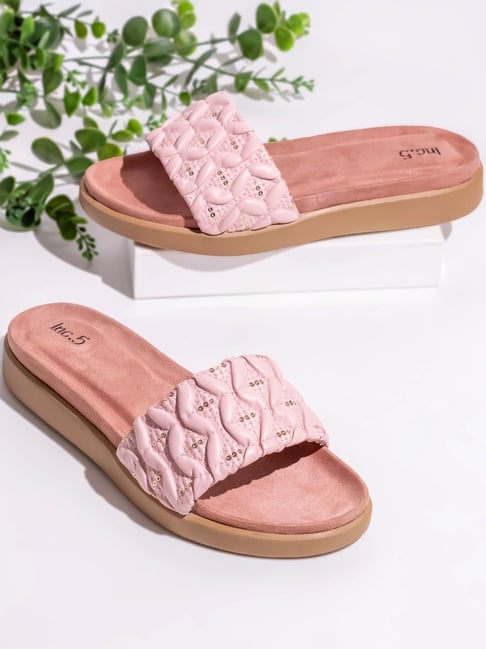 Buy Inc.5 Women's Pink Casual Sandals for Women at Best Price @ Tata CLiQ