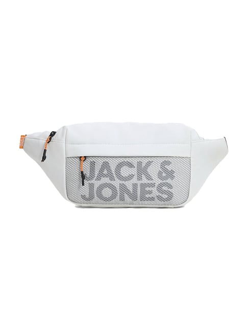Buy Jack Jones White Logo Print Belt Bag at Best Price Tata CLiQ