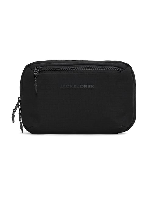 Buy Jack Jones Black Logo Print Belt Bag at Best Price Tata CLiQ