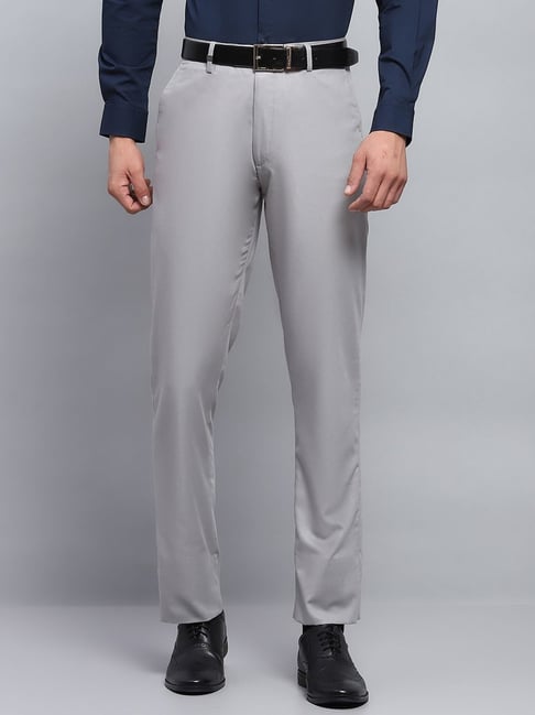 Monte Carlo Grey Smart Fit Trousers-picture-15